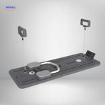 CoreFlex Fitnessboard schwarze Ausführung mit Griffen www.middo.de