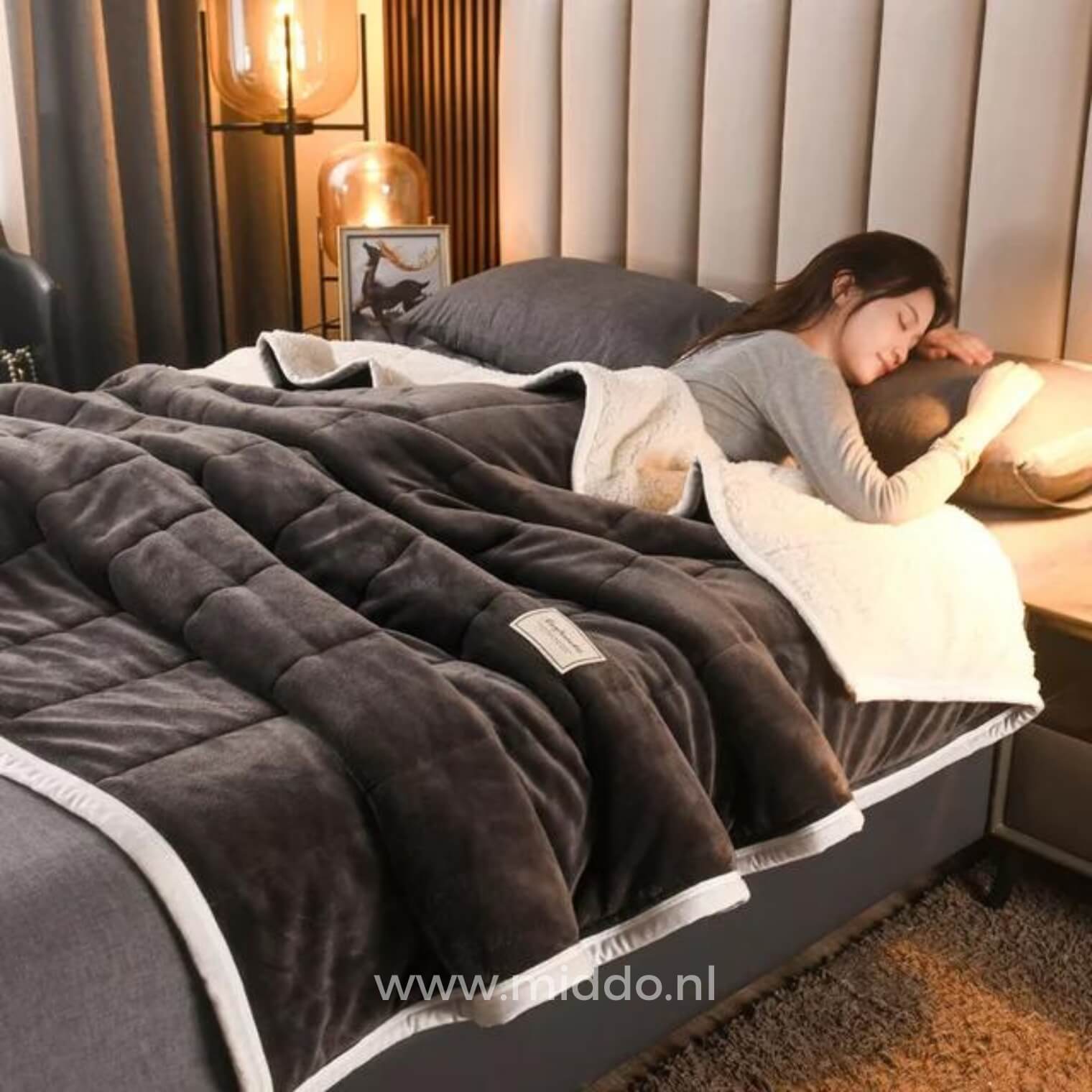 CozyFleece™ Plüsch-Decke | Warm und Gemütlich für Herbst und Winter