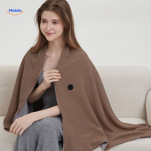 CozyWarm USB beheizbarer Umhang Graphenheizung weich Middo