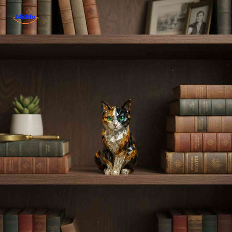 CrystalPaws Adventskalender hyphenated Kristallkatze Wohndekoration