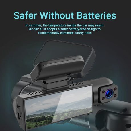 Dashcam Pro sicher ohne Batterien