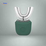 Dentora Elektrische U-förmige Zahnbürste in Grün – www.middo.de