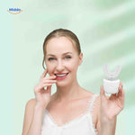 Dentora Zahnbürste – Zähne putzen mit einem Lächeln: U-förmige Bürste für optimale Reinigung. Besuchen Sie www.middo.nl!