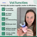 Dentora Zahnbürste mit U-förmigem Bürstenkopf für eine schnelle Reinigung – www.middo.de