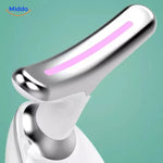 DermaLift Pro Hautverjüngung und pinke LED-Beleuchtung