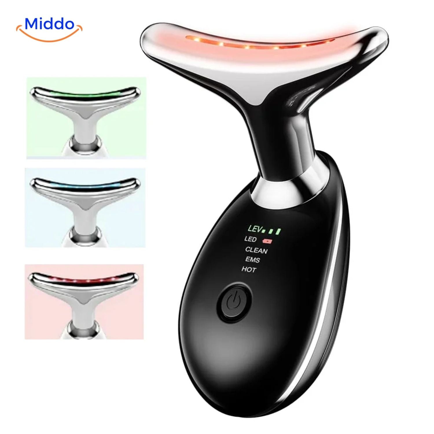 DermaLift Pro mehrere LED-Farben und einfache Bedienung