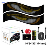 DriveFlex™ Matrix-LED-Display | Devil Eyes, Texte & Animationen per App + Fernbedienung