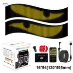 DriveFlex™ Matrix-LED-Display | Devil Eyes, Texte & Animationen per App + Fernbedienung
