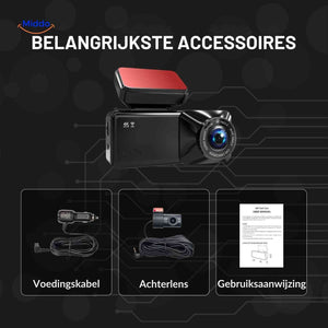 DriveGuard Dashcam Zubehör Rückkamera voedingskabel Anleitung