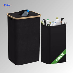 EcoBin Küchenorganizer mit Plastik-Einsatz für einfaches Recycling