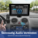 CarPlay mit Text, wie Sie die Autospeaker über Funkfrequenz verbinden.