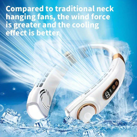 Nekfan 2.0 PRO in Weiß mit kristallklarem Ventilationsdesign