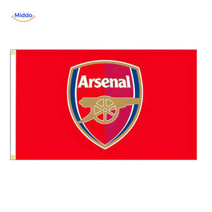 Flagora Flaggen arsenal Flagge KlubLogo Fans www.middo.de