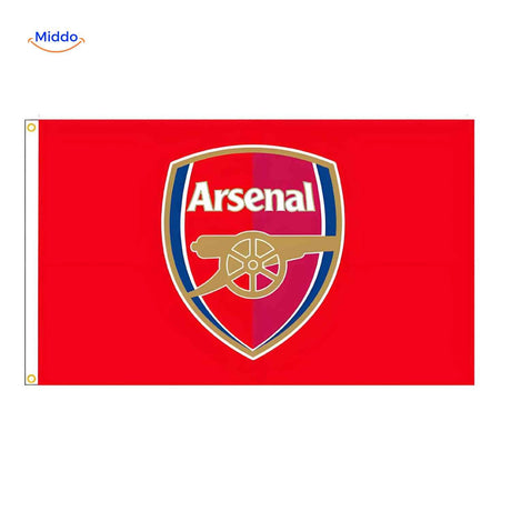 Flagora Flaggen arsenal Flagge KlubLogo Fans www.middo.de