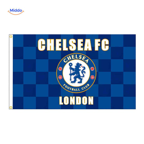 Flagora Flaggen chelsea fc London club Flagge www.middo.de
