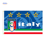 Flagora Flaggen Italien Flagge figc Logo Fußball www.middo.de