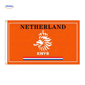 Flagora Flaggen Niederlande Fußballflagge knvb www.middo.de