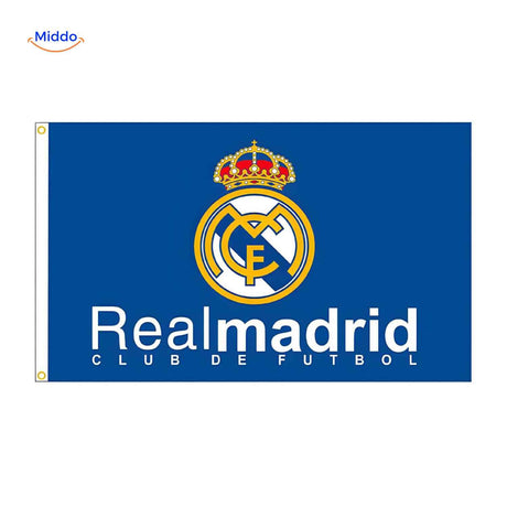 Flagora Flaggen real madrid Emblem Flagge blau www.middo.de