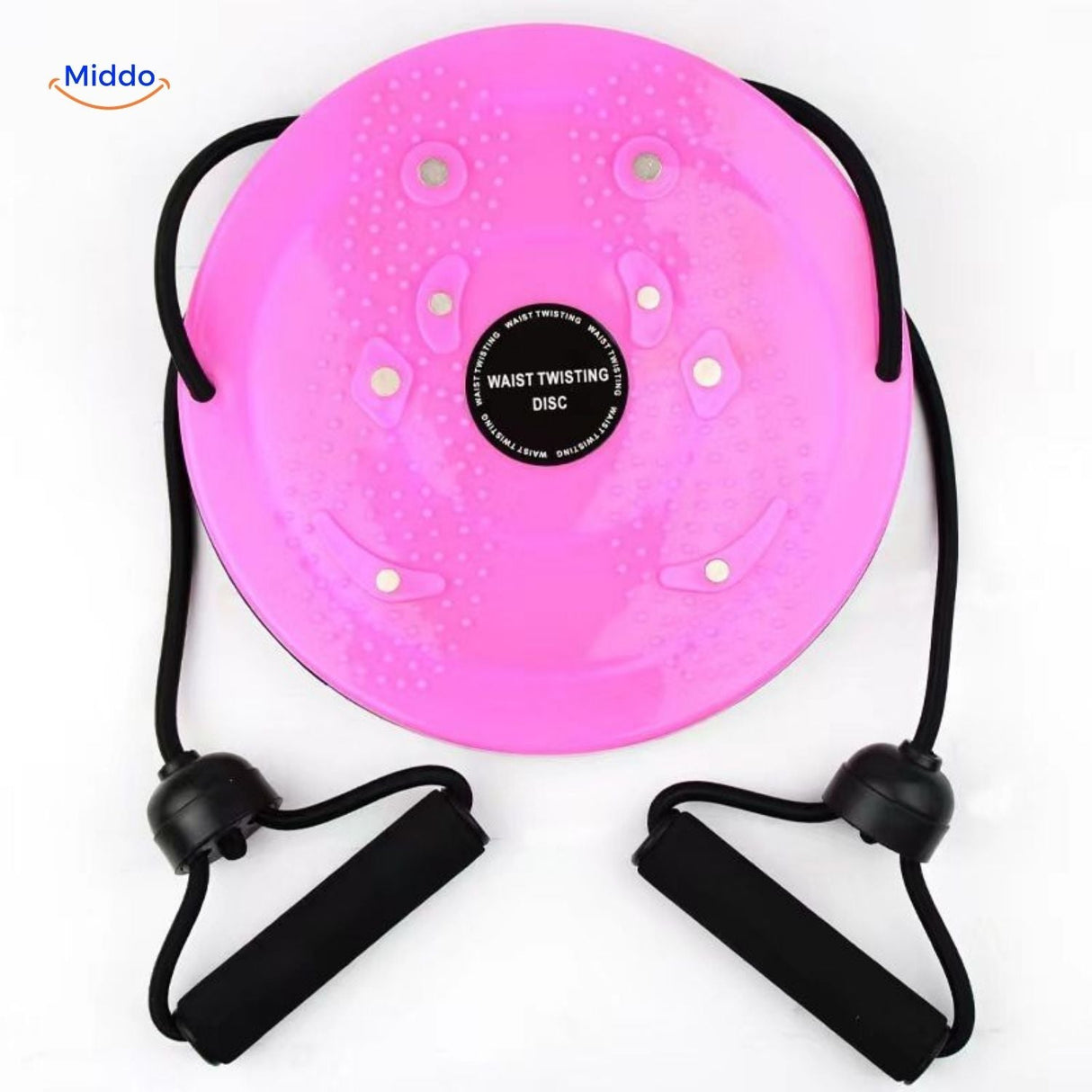FlexiTwist Taille Magnetisches Massage Schlank Fitnessgerät Bauchverbrennung und Formgebung Middo
