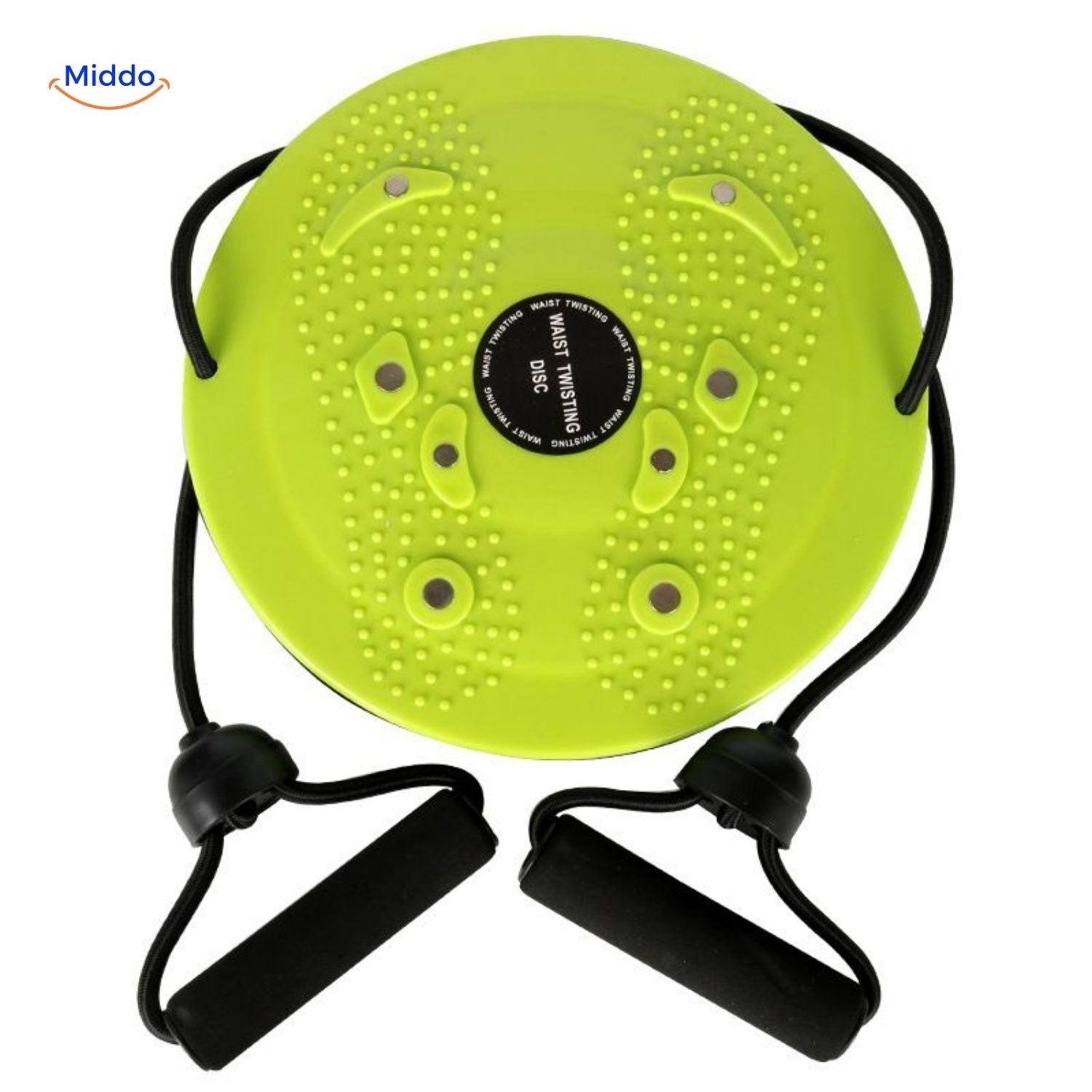 FlexiTwist Taille Magnetische Massage Schlank Fitnessgerät Effektive Bauchverbrennung und -formung Middo