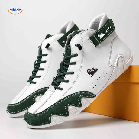 Flexura Sneaker in Weiß-Grün für Herren – Trendy und bequem. Jetzt entdecken auf www.middo.de