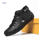 Flexura Schuhe - Schwarze Leder Sneakers für Herren - Klassisch | www.middo.de