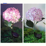 Florora Hydrangea Solarleuchte – Wetterfest  
www.middo.nl