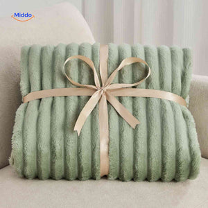 Fluffina weiche Plüschdecke