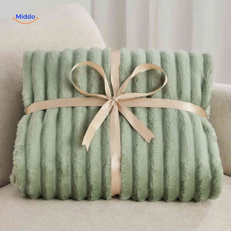 Fluffina weiche Plüschdecke