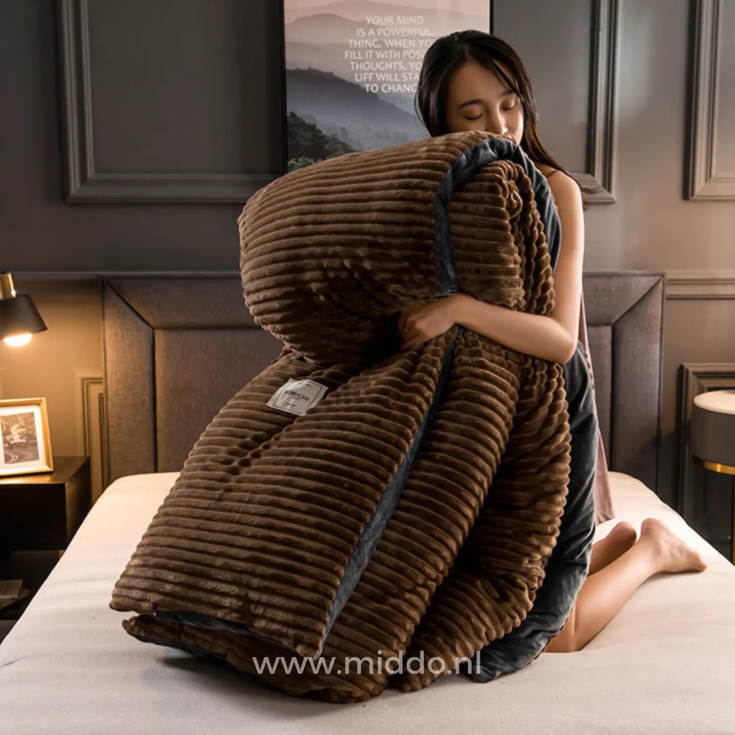 Fluwel Fleece Bettbezug | Anpassbarer Komfort für jede Saison, stilvoll und weich