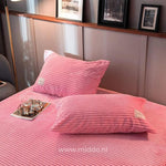 Samt Fleece Kissenbezug Set 2 Stück | Wunderbar weich und warm