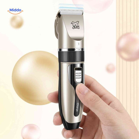 FurEase Trimmer handgeführte Schermaschine Bedienung aufladbar www.middo.de