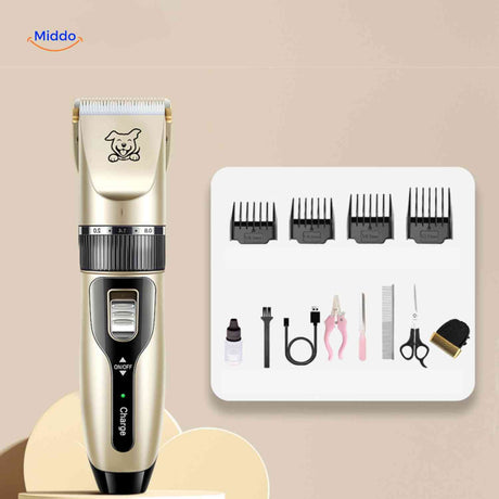 FurEase Trimmer Hundeschermaschine komplette Grooming-Kit www.middo.de