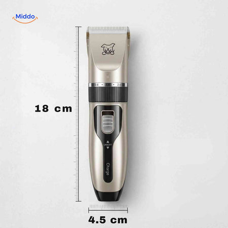 FurEase Trimmer Haustierschermaschine kompaktes Format 18 cm 4,5 cm www.middo.de