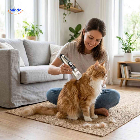 FurEase Schermaschine für die Katzenpflege zu Hause