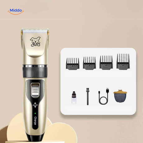 FurEase Trimmer Schermaschine mit Zubehör Pflegeset www.middo.de