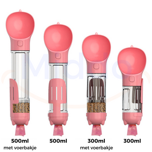 Rosa FurryFeeders in 300ml und 500ml