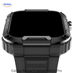 Galaxy Armor Smartwatch Pro für IOS und Android schwarzes Display www.middo.de