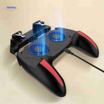 GameFlex Controller – Gaming-Controller mit USB-Ladefunktion und doppeltem Ventilator. Besuchen Sie uns auf www.middo.de.