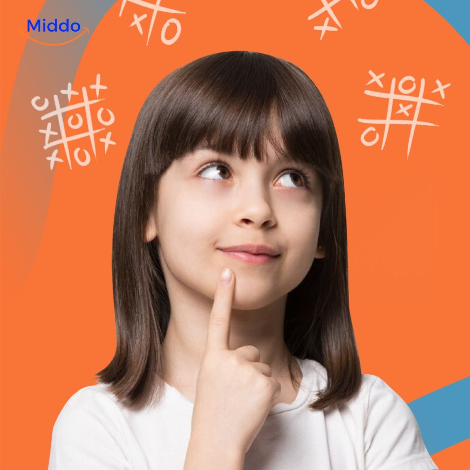 GameMaster Tic Tac Toe - pädagogisches Denkspiel für Kinder - middo.nl