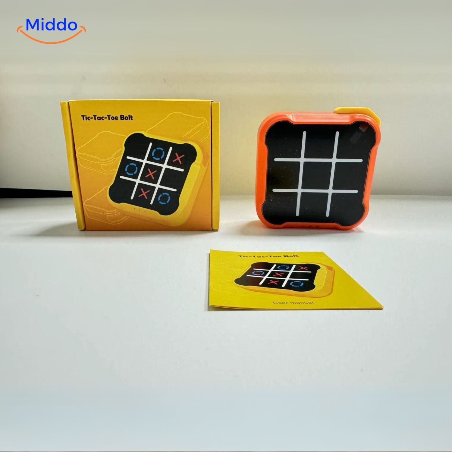 GameMaster Tic Tac Toe Elektronisches Spiel Tragbar middo.nl