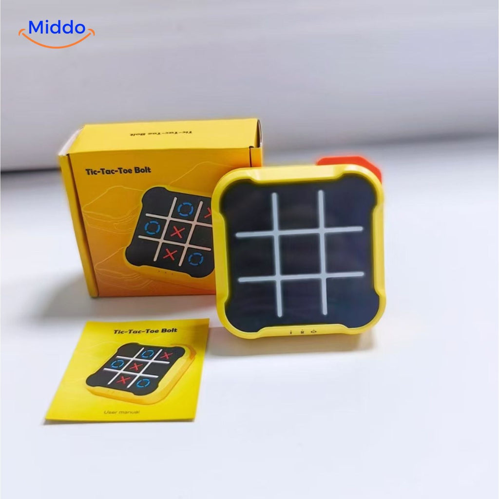 GameMaster Tic Tac Toe interaktives Brettspiel Reiseformat middo.nl