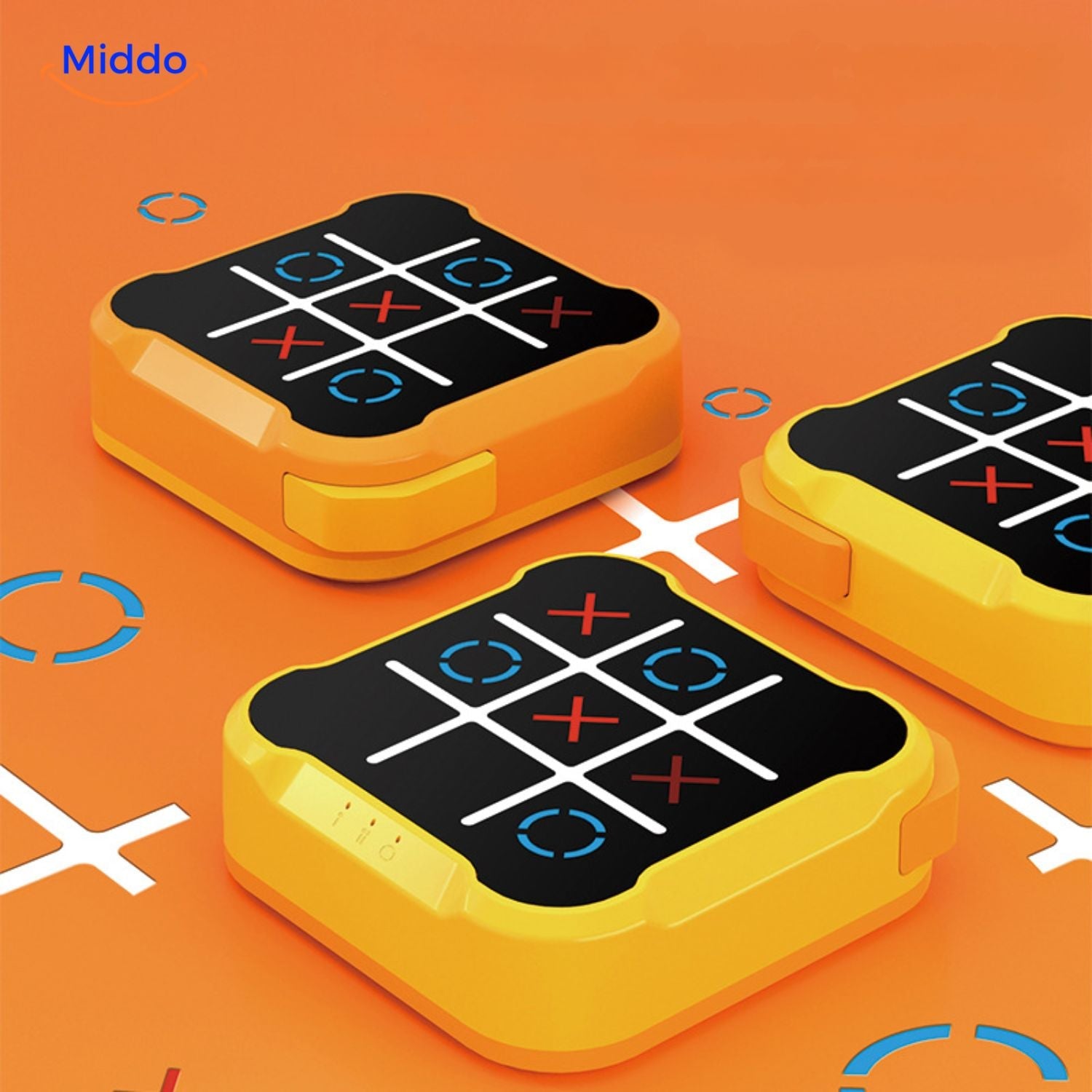 GameMaster Tic Tac Toe schlankes Spiel mit digitaler Benutzeroberfläche middo.nl