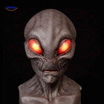 Gerontix Alien Maske mit roten Augen – www.middo.nl