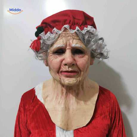 Gerontix Weihnachtsmütze für ältere Damen - Jetzt entdecken auf www.middo.de