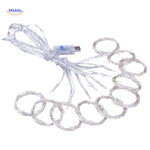 GlowStrand LED Vorhang Zimmerdeko für stimmungsvolles Licht www.middo.de