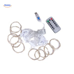 GlowStrand LED Beleuchtungsvorhang mit warmem Lichtambiente www.middo.nl