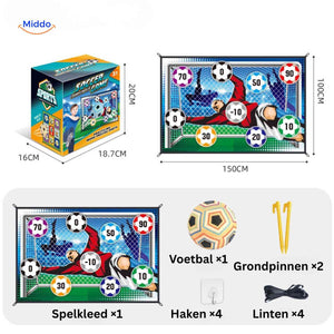GoalPlay Fußball-Spielziel mit Punkten und Fußball – www.middo.de