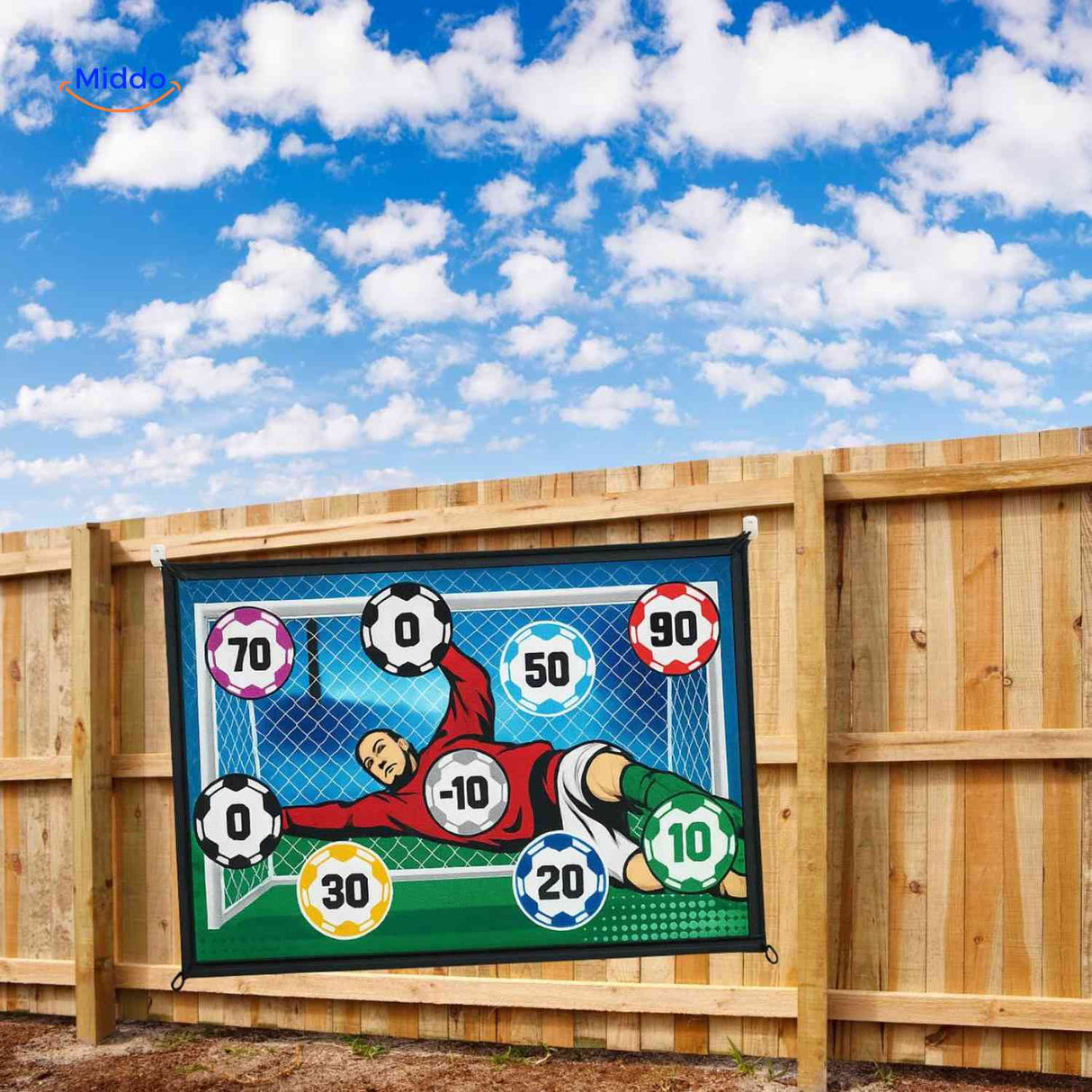 GoalPlay Fußballspiel Wanddeko für Kinder – www.middo.de