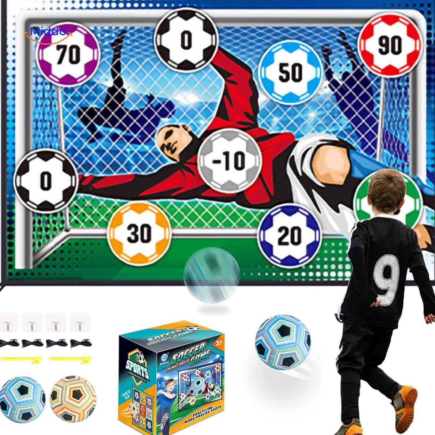 GoalPlay Weichball mit Velcro – ideal für Spaß und Bewegung! Kaufen Sie jetzt auf www.middo.de.